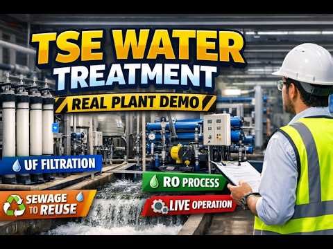 TSE Water Treatment Plant – Practical Example with Real Plant Demonstration