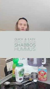 Homemade Canned Chickpea Hummus Recipe