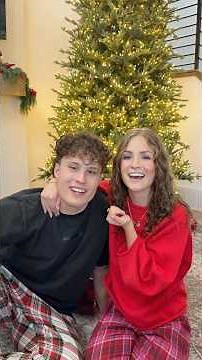 Decorate our Christmas tree with us!!! #christmas #wintertree #holiday #couple #winter