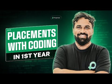 How to Start Coding in 1st Year 2025 | Roadmap to Crack Internships & Placements