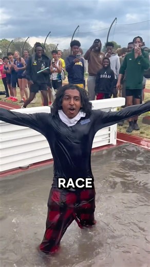 Why Are Runners Jumping Into Water Pits?