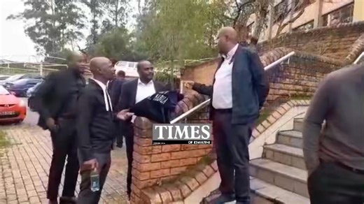 22K views · 113 reactions | CASE POSTPONED: Manzini Wanderers Managing Director Wellington Motsa spotted in legal banter outside court after the much-anticipated contempt case against EFA’s Samora Simelane and CEO Frederick Mngomezulu was postponed to another day by Judge Mumcy Dlamini. The details of the case will be in tomorrow’s Eswatini News. | Times of Eswatini | Facebook