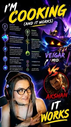 This Veigar tech is illegally broken 😭