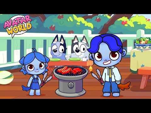 BLUEY IN AVATAR WORLD 🐾 BBQ | Full Episodes