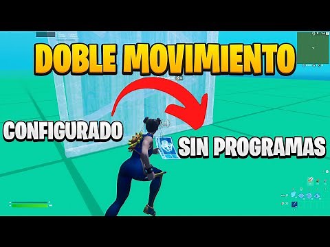 *NUEVO* Como ACTIVAR "DOBLE MOVIMIENTO" en FORTNITE - Nueva ACTUALIZACIÓN ✔️ "MOVIMIENTO DIAGONAL''