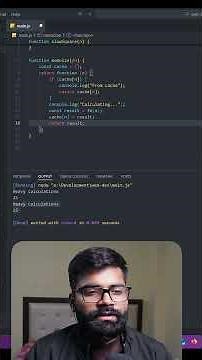 ✅ Memoization explained using JavaScript 🔥