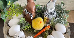Create a Stunning Display with This Easy Easter Egg Stand DIY