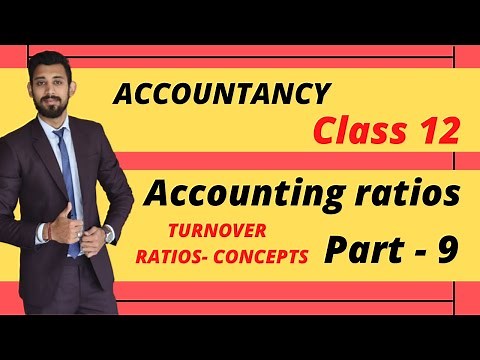 Inventory turnover ratio | Accounting ratios | Class 12