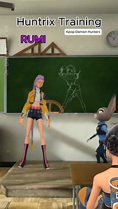 Huntrix Training Judy Hopps (Zootopia) #kpdh #zootpia #judyhopps #vrchat #fyp | Disco Rabbit VR