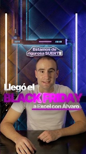 Black Friday: Complete Excel course with 270 lessons and 50% off 🎓⏳