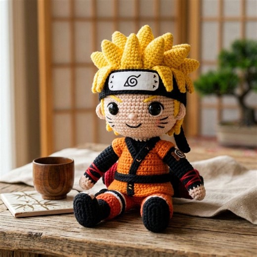 Anime Ninja Boy Amigurumi Crochet Pattern – Ninja Doll PDF - Etsy UK