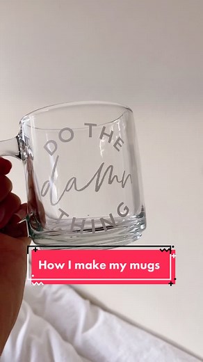 Personalized Mug Design Tutorial with Cricut Vinyl