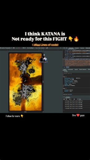 The Dhevanga on Instagram: "Oka follow kodithe 22nd December 10000+ lines code tho Adhbutham chustharu 😉🤝 #coding #code #katana #pawankalyan #prabhas #horse"
