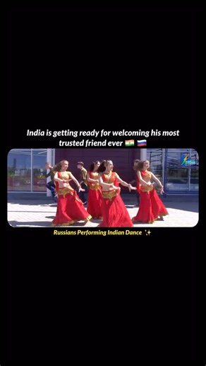 Rashtraa on Instagram: "As Russia’s President Vladimir Putin prepares to visit India tomorrow, a heart-warming video has surfaced online showing Russian performers dancing to Indian cultural beats. The choreography, energy and respect for Indian culture displayed in this clip have caught global attention — celebrating the deep cultural warmth shared between the two nations. What do you think about this cross-culture dance? Share your thoughts below 👇🇮🇳✨ DISCLAIMER This content is for educatio