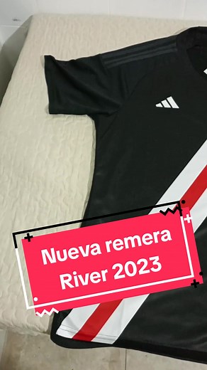 Nueva remera qué saco River , por el día del hincha . #river #remera #adidas #prematch #2023 #hincha #argentina #jugador #negra