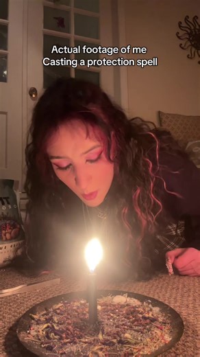 Protection spell for a client! All website items are on sale from now until February 1st (: #witch #witchcraft #witchtok #spell #protectionspell