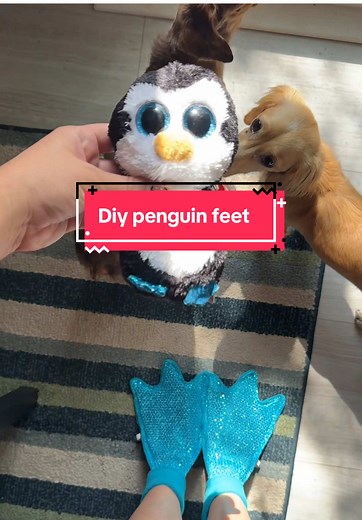 DIY Penguin Feet for Halloween Costumes