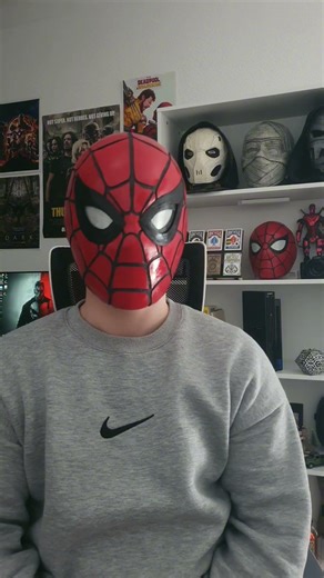 DIY Spider-Man Mask inspired by Sean's Crafts #spiderman #marvel #howtomake