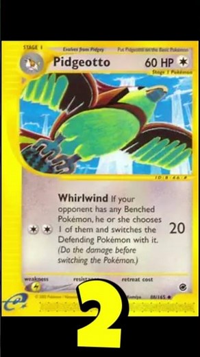 Top 5 Pidgeotto Card Arts Ranked 🐦 | Pokédex #017