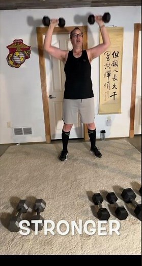 Overhead Press at Age 64 💪