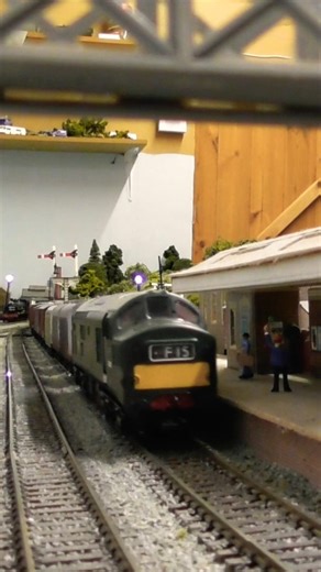 Class 37 centre headcode box diesel loco working the freight train.