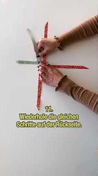 Fröbelsterne in 5 MINUTEN basteln! ⭐(Tutorial Deutsch)