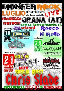 Video: Ex-AC/DC Drummer CHRIS SLADE Performs With Italian AC/DC Tribute Band