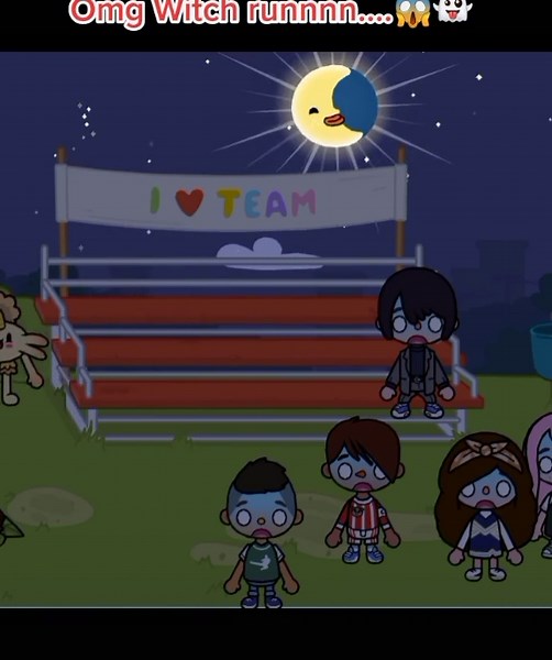 Toca Boca Witch Flying Broom - Spooky Adventure Video