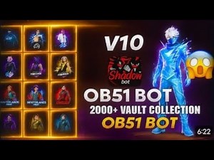 Shadow bot V10 | OB51 Latest Mediafire download link 😍 | 100% free & enjoy❣️