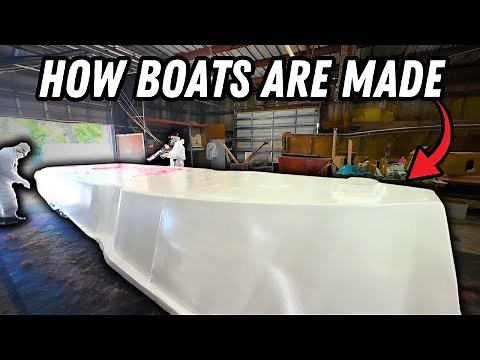 Boat Building Process | How It's Made DUSKY BOATS!!!