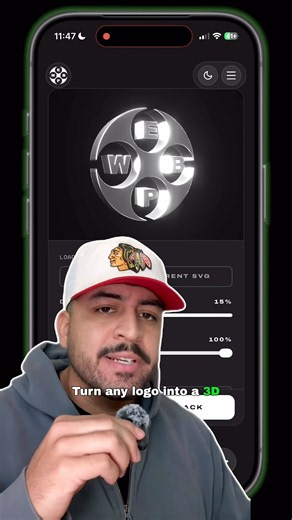 Turn any logo into 3D for free 👀
