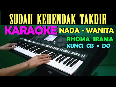 TAK BERDAYA - Rhoma Irama | KARAOKE NADA WANITA , HD