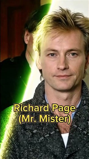 Richard Page. Superstar 80s and 90s. Then and Now Transformation.
