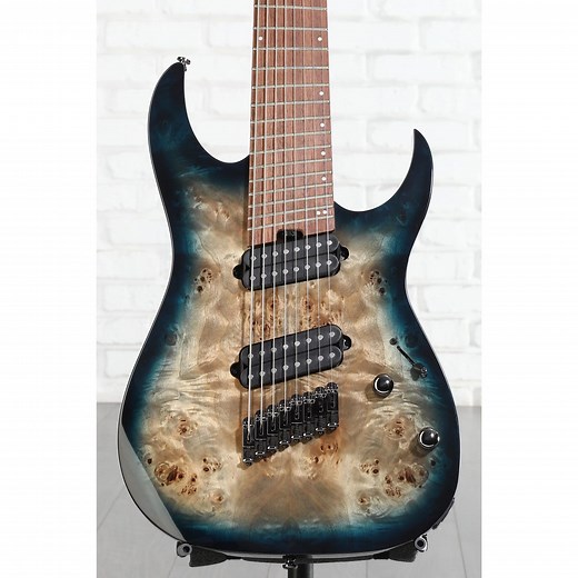 Ibanez RGMS8 8-string Electric Guitar - Cosmic Blue Starburst