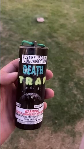 Death trap salute Shell #fireworks #fireworks #100