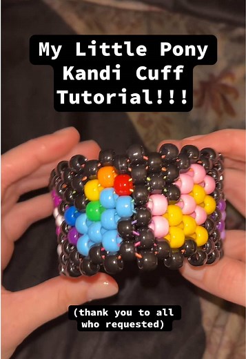 My Little Pony Cuff Tutorial: Create Your Own Kandi Bracelet