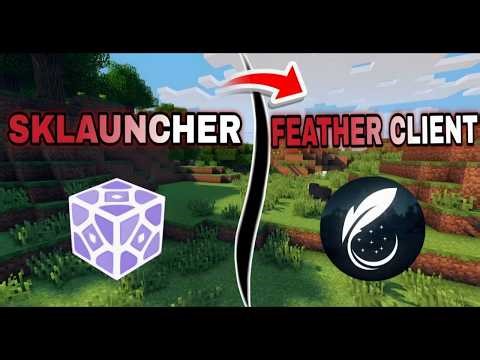 How to Install Feather Client in SKLAUNCHER | Step by Step Guide