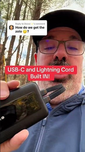 Zolo with 2 built-in cables! 10K & 20K options #zolo #ankerpowerbank #powerbank