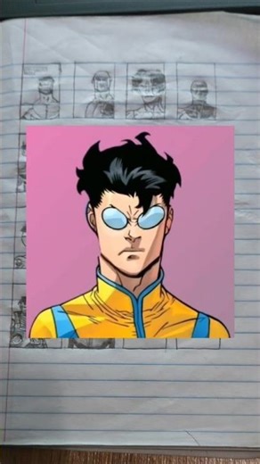 Day 4, 5, 6, and 7 of drawing all Invincible Variants #invinciblevariants #art