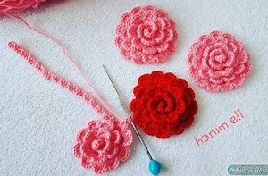 186K views · 2.2K reactions | ‍♀️Preciosas Flores Tejidas paso a paso‍♀️ creditos: Hanım eli | Graficos y Patrones de Crochet | Facebook