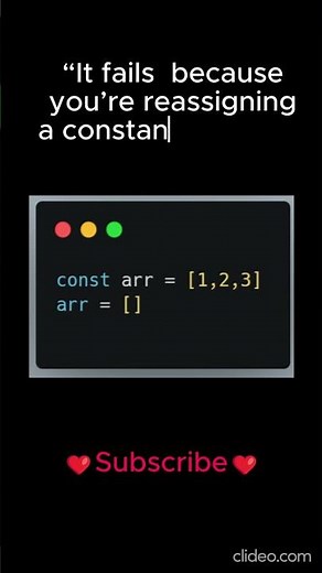 “Clear Arrays in JS Without Errors – Must-Know Trick”