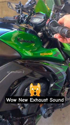 New Install SC Project Kawasaki 1000z Modified Sound #shorts #kawasaki #exhaust #usa #usashorts #uk
