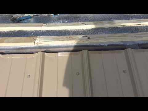 metal roofing installation and details