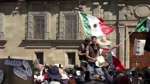 Thousands join Gen Z protests against crime, corruption in Mexico
