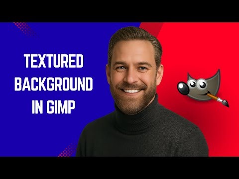 How to Create Textured Backgrounds in GIMP - GIMP Tutorial for Beginners