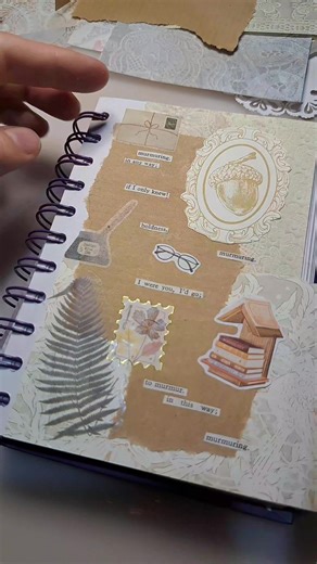 Creating a Daily Collage in My Spiral Planner
