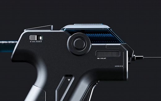 Plasticity科幻喷枪建模教程 Modeling a Scifi Injector Gun in Plasticity