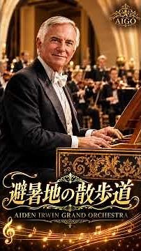【AI音楽館】避暑地の散歩道｜ AIDEN IRWIN GRAND ORCHESTRA（エイデン・アーウィン・グランド・オーケストラ） #イージーリスニング #ai音楽館