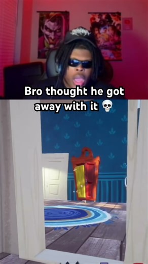 Bro thought he got away with it 💀 #funny#helloneighbor#gaming#stream#videogame#entertainment#fnaf