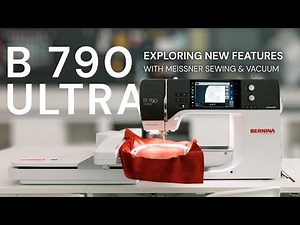 Meet the NEW BERNINA 790 ULTRA | Sewing, Quilting & Embroidery Overview